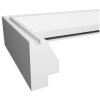 Walther Cornice in legno Silhouette NW824W Bianco 18x24 cm MDF Modanatura Vetro trasparente