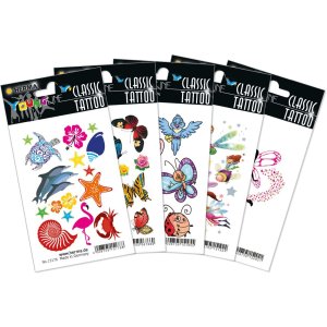 herma Tattoos Colour Art Butterflies 1 foglio.