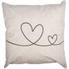 Clayre & Eef CHS21 Copricuscino Beige Verde 45x45 cm Poliestere Romantico