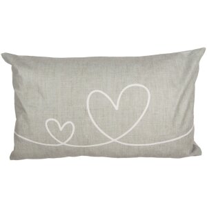 Clayre & Eef CHS36 Copricuscino Beige Verde Motivo...