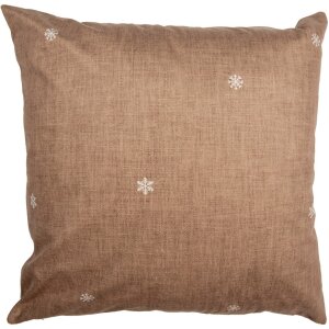 Clayre & Eef GBB22 Copricuscino Marrone Bianco 45x45...