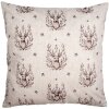 Clayre & Eef GTW21 Copricuscino Beige Marrone Motivo Cervo 45x45 cm Stile Country