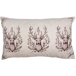 Clayre & Eef GTW36-2 Copricuscino Beige Marrone...