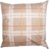 Clayre & Eef PPS21 Copricuscino 45x45 cm Beige Arancione Oh Hello Pumpkin Autunno