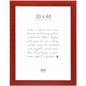 Deknudt S226K4 Cornice per quadri in legno rosso 30,0 x...