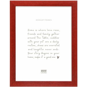 Deknudt S226K4 Cornice per quadri in legno rosso 30,0 x 40,0 cm