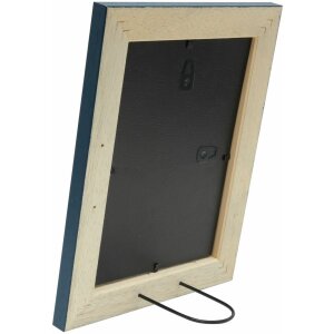Deknudt S226K6 Cornice per quadri in legno blu 13,0 x 18,0 cm
