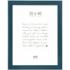 Deknudt S226K6 Cornice per quadri in legno blu 30,0 x 40,0 cm