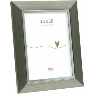 Deknudt S45VD1 cornice in plastica argento 13,0 x 18,0 cm