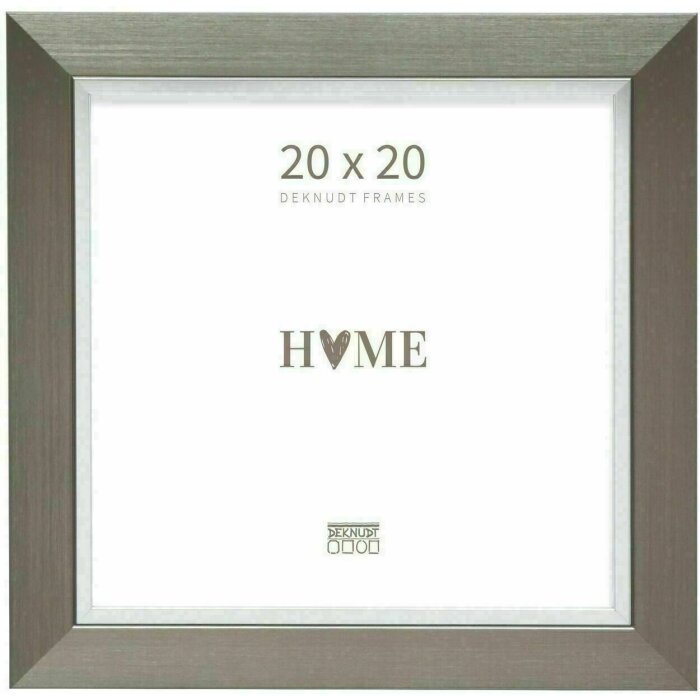 Deknudt S45VD1 cornice in plastica argento 20,0 x 20,0 cm