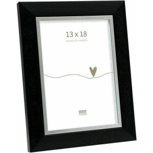 Deknudt S45VH2 Cornice in plastica nera 13,0x18,0 cm