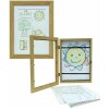 Deknudt S65EH1 Cornice per bambini Disegni in legno naturale A4 Marrone 21x29,7 cm