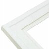 Deknudt S65KK1 Cornice bianca doppio passe-partout per 1 foto 30x40 cm