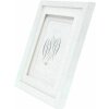 Deknudt S65KK1 Cornice bianca doppio passe-partout per 1 foto 30x40 cm