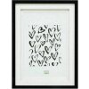 Deknudt S65KK2 Cornice nera doppio passe-partout 1 foto 30x40 cm
