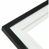 Deknudt S65KK2 Cornice nera doppio passe-partout 1 foto 30x40 cm