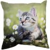 Clayre & Eef KT021.370 Copricuscino Verde Grigio 45x45 cm Poliestere