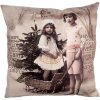 Clayre & Eef KT021.372 Copricuscino 45x45 cm Beige Marrone Poliestere