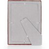 Cornice ZEP Perpignan in resina sintetica rosso-oro 10x15 cm 13x18 cm con supporto