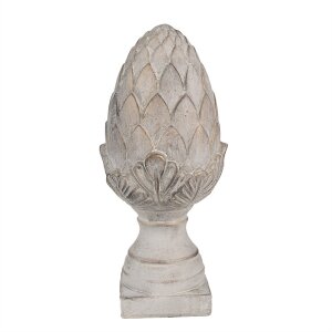 Clayre & Eef 6TE0545L Decorazione Pigna Grigio Pietra...