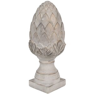 Clayre & Eef 6TE0545L Decorazione Pigna Grigio Pietra...