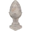 Clayre & Eef 6TE0545M Pigna decorativa in pietra grigia Ø 14x33 cm