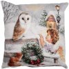 Clayre & Eef KT021.375 Copricuscino Beige Brown 45x45 cm Poliestere