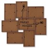 ZEP Multi cornice MP150 Stockholm marrone scuro 8 foto 10x15 cm