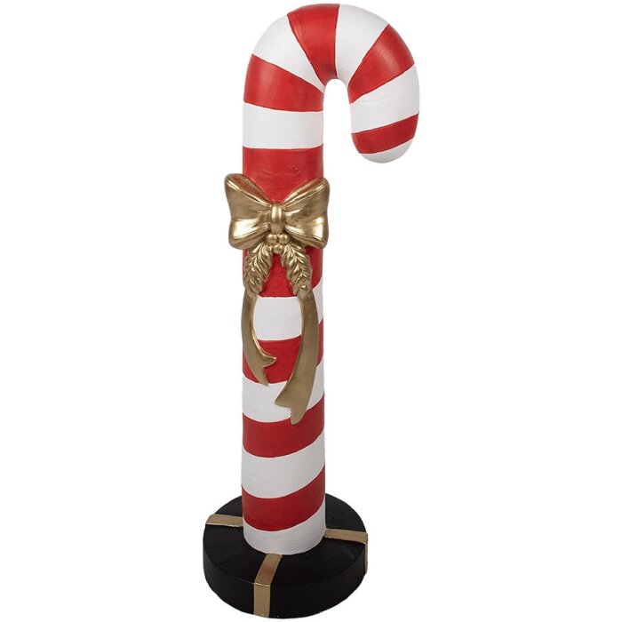 Clayre & Eef 5MG0047 Decorazione Candy Cane Rosso Bianco 91 cm