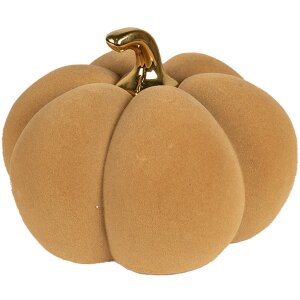 Clayre & Eef Decorazione Zucca in ceramica color oro...