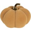 Clayre & Eef Decorazione Zucca in ceramica color oro giallo Ø 18x14 cm