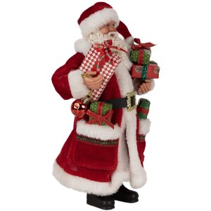 Clayre & Eef 65594 Decorazione natalizia Babbo Natale...