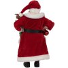Clayre & Eef 65594 Decorazione natalizia Babbo Natale Rosso Bianco 16x10x27 cm
