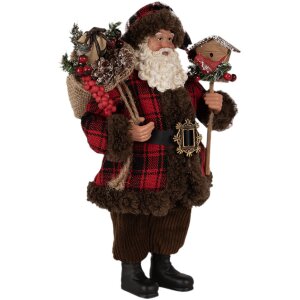 Clayre & Eef 65595 figura decorativa di Babbo Natale...