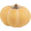 Clayre & Eef 6CE1759 Decorazione Zucca in ceramica giallo marrone Ø 15x10 cm