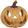 Clayre & Eef 6CE1760 Zucca decorativa in ceramica arancione 15x14x13 cm Stile Country