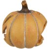 Clayre & Eef 6CE1760 Zucca decorativa in ceramica arancione 15x14x13 cm Stile Country