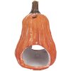 Clayre & Eef 6CE1762 Zucca decorativa in ceramica arancione 11x10x18 cm Stile Country