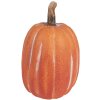 Clayre & Eef 6CE1763 Zucca decorativa in ceramica arancio marrone Ø 12x17 cm