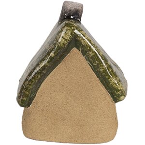 Clayre & Eef 6CE1780 Decorazione Casa Marrone Verde Ceramica 7x6x9 cm