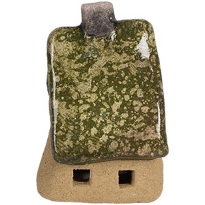 Clayre & Eef 6CE1780 Decorazione Casa Marrone Verde Ceramica 7x6x9 cm