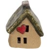 Clayre & Eef 6CE1780 Decorazione Casa Marrone Verde Ceramica 7x6x9 cm