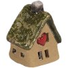 Clayre & Eef 6CE1780 Decorazione Casa Marrone Verde Ceramica 7x6x9 cm