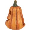 Clayre & Eef 6CE1803 Zucca decorativa in ceramica arancione verde Ø 12x17 cm