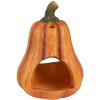 Clayre & Eef 6CE1803 Zucca decorativa in ceramica arancione verde Ø 12x17 cm