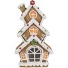 Clayre & Eef 6MG0051 Decorazione Casa LED Marrone Bianco 24x11x41 cm 2xAAA