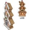 Clayre & Eef 6MG0051 Decorazione Casa LED Marrone Bianco 24x11x41 cm 2xAAA