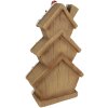 Clayre & Eef 6MG0051 Decorazione Casa LED Marrone Bianco 24x11x41 cm 2xAAA