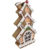 Clayre & Eef 6MG0051 Decorazione Casa LED Marrone Bianco 24x11x41 cm 2xAAA