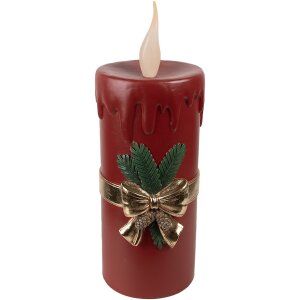 Clayre & Eef 6PR4238 Candela decorativa a LED...